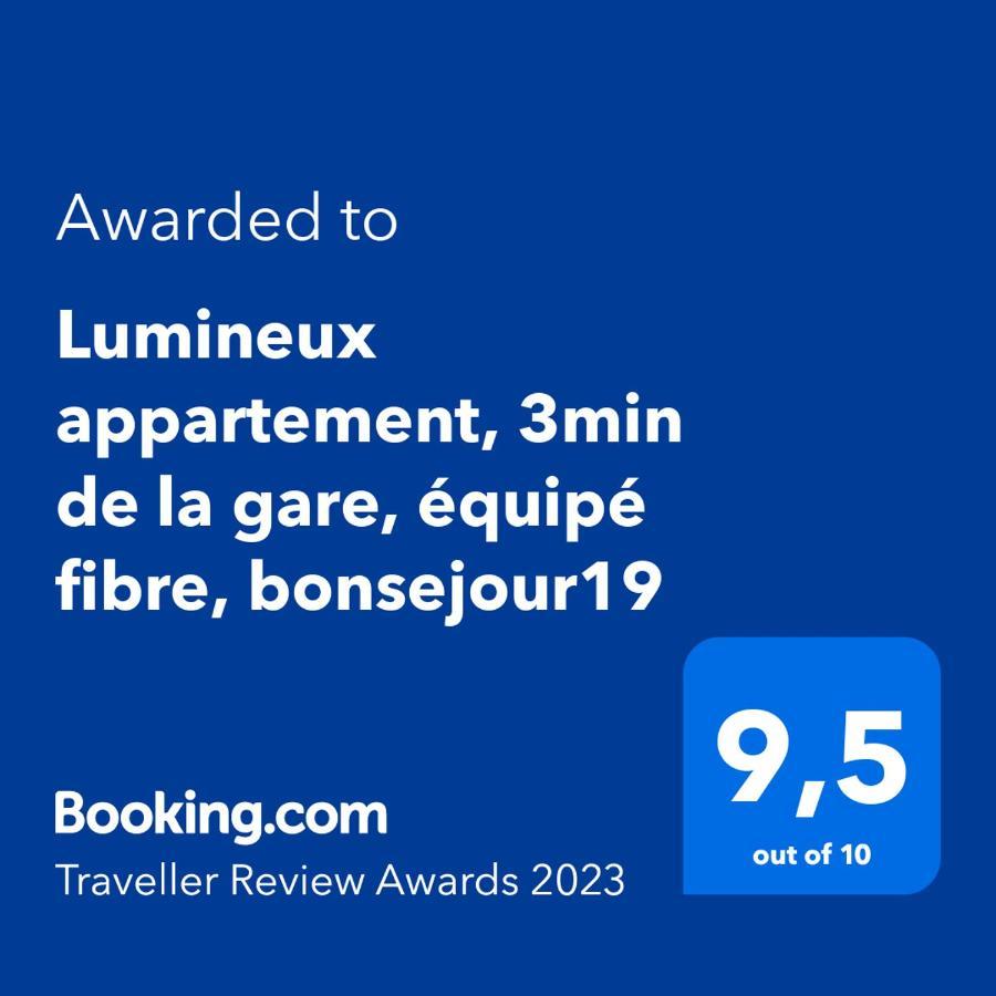 Lumineux Appartement, 3Min De La Gare, Equipe Fibre,Bonsejour19 Tulle Exterior photo